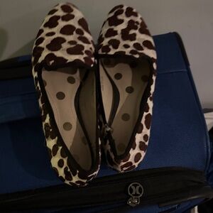 Boden Animal Print Loafers